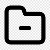 Delete Folder, Delete Folder Contents, Remove Folder icon svg