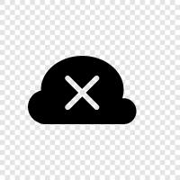 Delete from Cloud Drive, Delete from Cloud Photos, Delete from iCloud, Delete icon svg