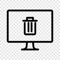 Delete Hard Drive, Delete Files, Delete Folder, Delete Computer Files icon svg