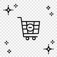 delete, cart, remove, remove cart icon svg