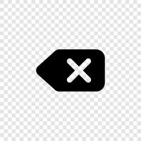 Delete icon svg