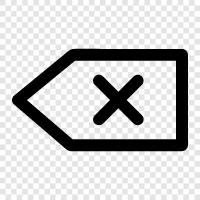 Delete, Delete key, Backspace key, Typing icon svg