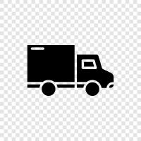 delivery, truck, cargo, cargo truck icon svg