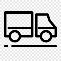 delivery, truck, delivery driver, truck driver icon svg