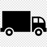 delivery, truck, trucking, trucking company icon svg