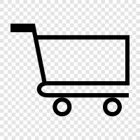 delivery, groceries, food, cart icon svg