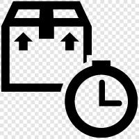 Delivery Time Estimates, Delivery Time Chart, Delivery Time Calculator, Delivery Time icon svg