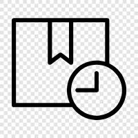 Delivery Time Frame, Delivery Time Estimates, Delivery Time icon svg