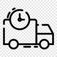 delivery trucking, trucking, trucking companies, transportation icon svg