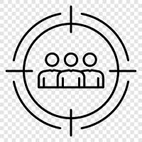 Demographie, Geschlecht, Alter, Interessen symbol