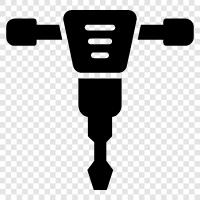 demolition, excavator, construction, heavy equipment icon svg