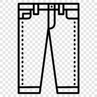 denim, Levi s, 501s, skinny jeans icon svg