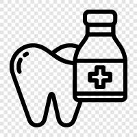 dental care, oral hygiene, toothpaste, tartar control icon svg