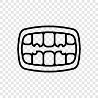 dental cavities, dental care, oral hygiene, tooth decay icon svg