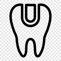 dental cavity, dental cavity symptoms, dental cavity pain, dental cavity treatment icon svg