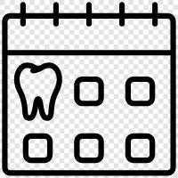 dental checkups, dental exam, dental exam and xray, dental icon svg