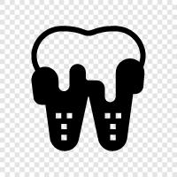 dental, plaque, disease, gingivitis icon svg