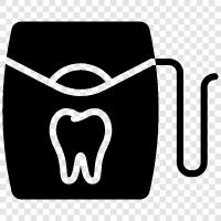 dental floss, dental hygiene, oral hygiene, Floss icon svg