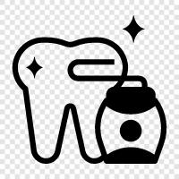 dental flossing, dental hygiene, oral hygiene, clean teeth icon svg