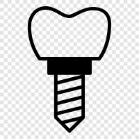 Стоматологические импланты, зубные импланты Австралии, стоматологические импланты Австралии Значок svg