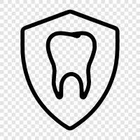 dental insurance, dental care, dental floss, toothpaste icon svg