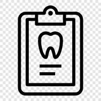 dental, dental report, dental report writing, dental report formatting icon svg