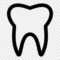 diş, oral, dental bakım, ağız sağlığı ikon svg