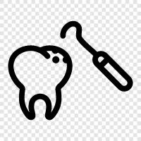 dental pick, dental scaler, dental saw, dental drill icon svg