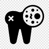 dental plaque, gingivitis, periodontal disease, oral bacteria icon svg