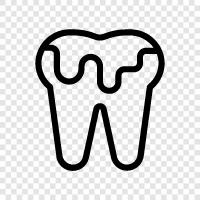 dental plaque, tartar, bad breath, gingivitis icon svg