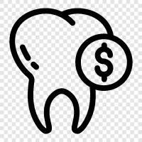 dental prices, dental care prices, dental care prices list, tooth price icon svg