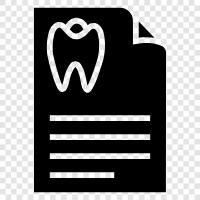 dental report, dental report writing, dental report template, dental report format icon svg