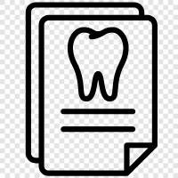 dental report template, dental report writing, dental report format, dental report submission icon svg