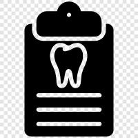 dental report template, dental report software, dental report services, Dental Report icon svg