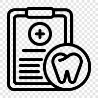dental reports, dental report writing, dental report preparation, dental report review icon svg