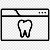 dental website design, dental website development, dental website hosting, Dental Website icon svg