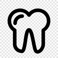 Dentist, Teeth, Gums, Dentures icon svg