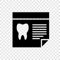 Dentist Note, Dentist Notebook, Dentist Journal, Dental Note Значок svg