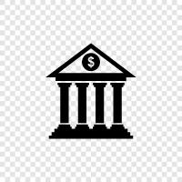 deposit, checking, savings, loans icon svg