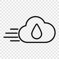 depressing, depressing weather, gray, dreary icon svg