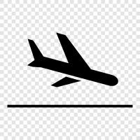 descent, touchdown, touchdown zone, touchdown zone altitude icon svg