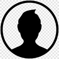 description, personal profile, online profile, social media profile icon svg