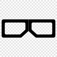 Designer Glasses, Glasses for Women, Designer Glasses for Men, D Glasses icon svg