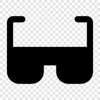 Designerbrille, Sonnenbrille, D Brille symbol