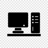 desk, workstation, work area, office icon svg