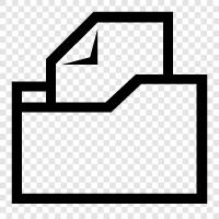 Desktop, Organization, Storage, Folder Options icon svg