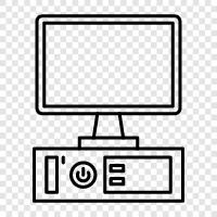 Desktop, Laptop, Hardware, Software icon svg