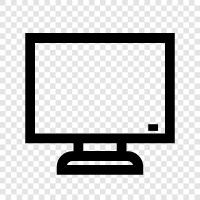 Desktop, Monitor, Display, Hardware icon svg