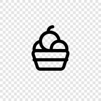 dessert, cake decoration, cake topper, cake making icon svg