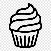 dessert, sweet, cake, pastry icon svg